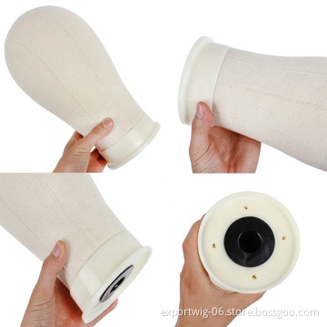 21"-25" Professional Canvas Block  Training Mannequin Head Mannequin Manikin Head Wig Stand wig head stand wig accessories